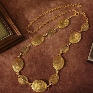 Retro boho women’s belt waist chain belt